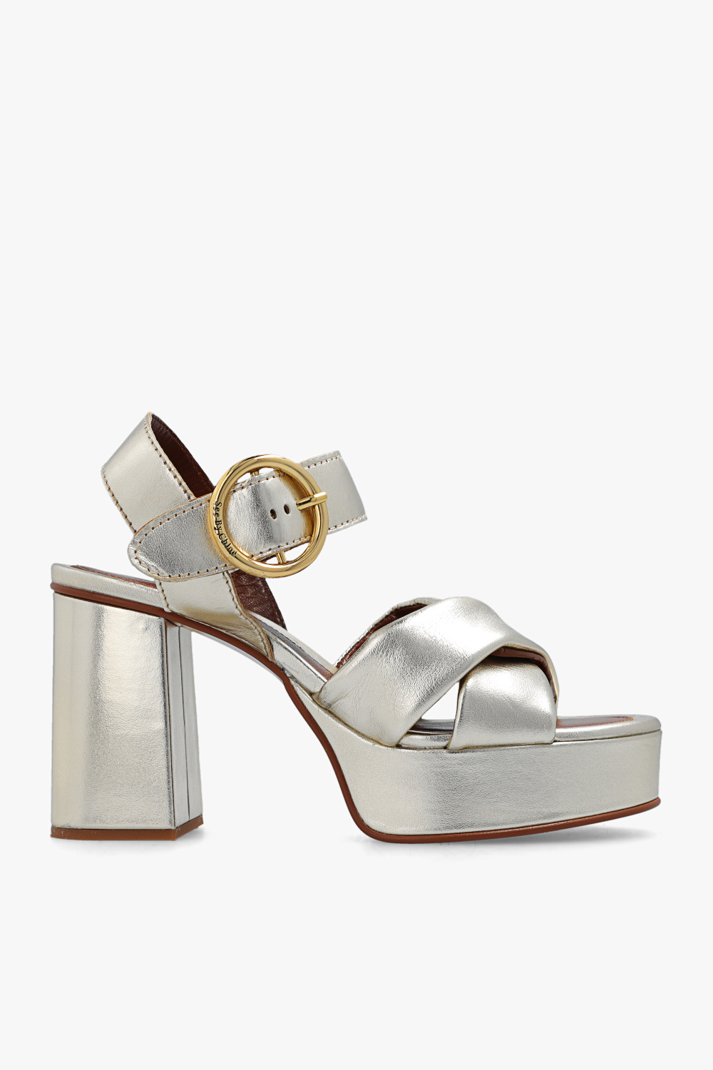 SchaferandweinerShops Japan - Gold 'Lyna' platform sandals